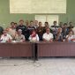 Suasana dan foto bersama  rapat koordinasi Musyawarah olahraga kabupaten ( Musorkab) KONI Lombok Barat. Foto (Doc.Ist)