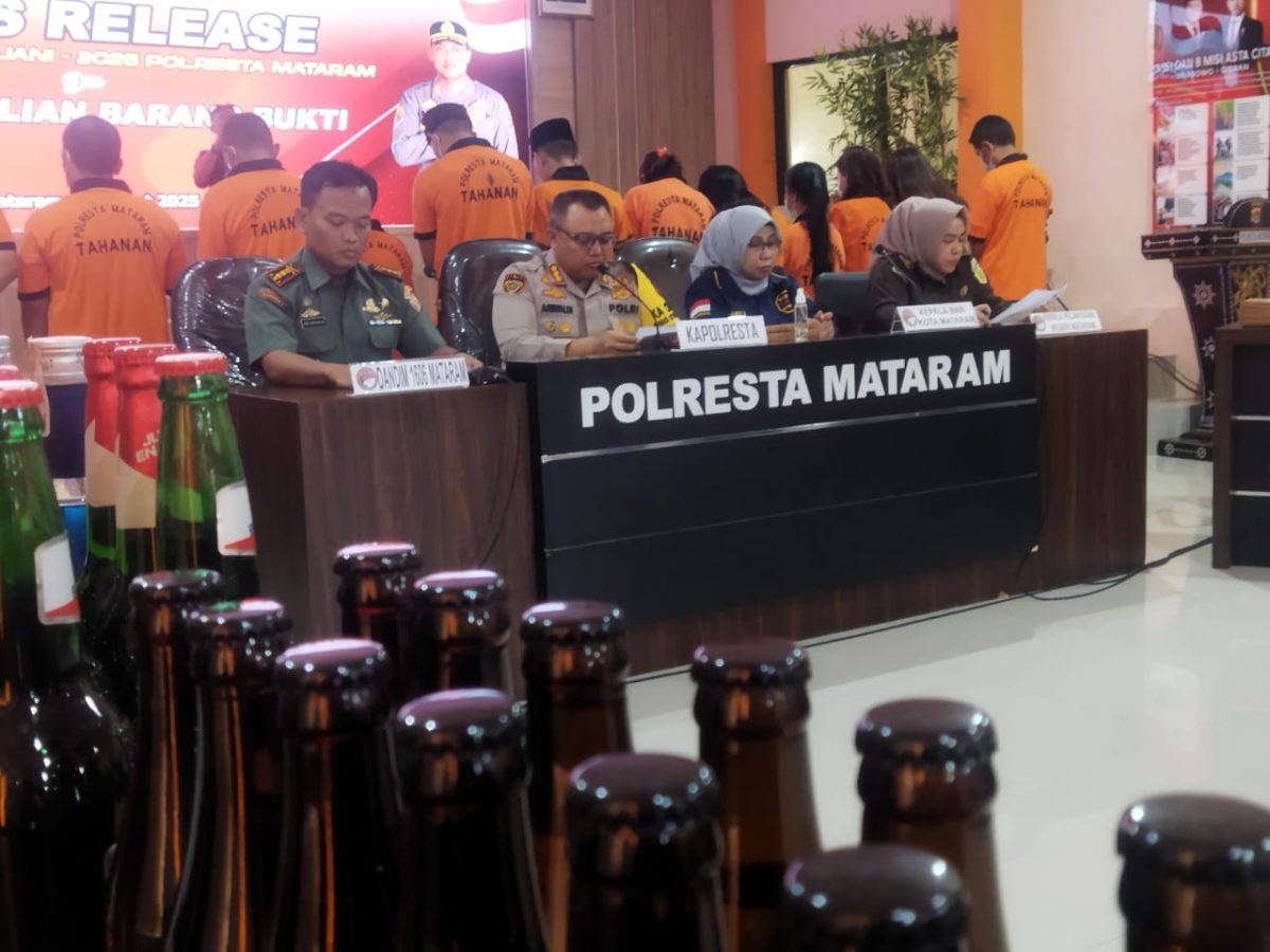 Kapolres Mataram, Kombes Pol Ariefaldi Warganegara. Foto (Humas Polresta Mataram).
