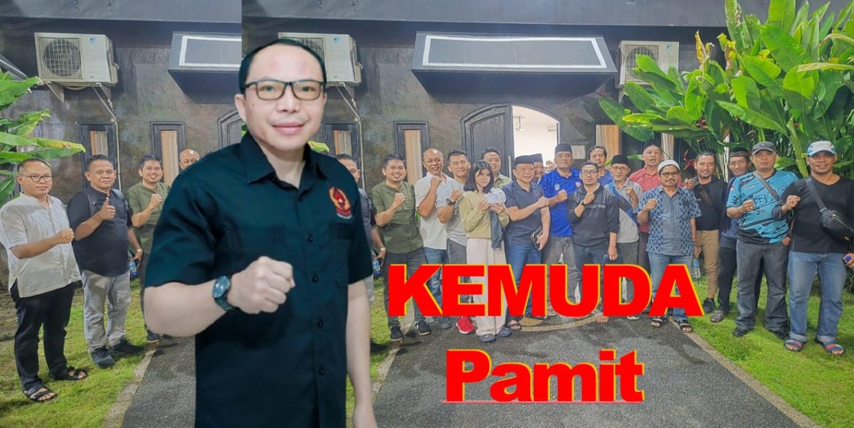 Acara perpisahan Mantan Ketua KONI Lombok Barat H.Suherman bersama pengurus dan sejumlah cabor Lombok Barat. Foto (Doc.istimewa).