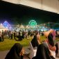 Warga menikmati Gelegar Pesona Khazanah Ramadhan di Mataram. Foto (Dedi Suhadi/GONTB).