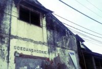 Goedang Hookie, bukti sejarah kejayaan Kota Ampenan di masa perdagangan Hindia-Belanda abad ke-19. Foto (Dedi Suhadi/GONTB)