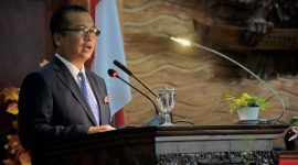Gubernur NTB, Lalu Muhamad Iqbal. Foto (Dedi Suhadi/gontb)