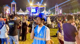 Festival Rimpu Mantika yang menjadi puncak perayaan Hari Ulang Tahun (HUT) ke-23 Kota Bima, Nusa Tenggara Barat. Foto (Humas PLN NTB)