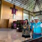 GM PLN NTB, Sudjarwo saat mengunjungi Gereja St. Maria Immaculata Catholic Church dan Gereja Jemaat Immanuel Mataram. Kamis (17/04/2025). Foto (Doc.PLN NTB).