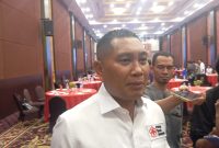 Ketua PMI Provinsi NTB dr. Lalu Herman Mahaputra. Foto (Ramli/gontb).