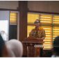 Walikota Mataram. H. Mohan roliskana saat acara Sosialisasi Pembentukan Koperasi Kelurahan Merah Putih, yang digelar di Aula Lantai III Kantor Wali Kota Mataram, Kamis, 22 Mei 2025. Foto (Doc.Ist)