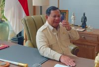 Presiden Republik Indonesia Prabowo Subianto. Foto (Doc.Ist)