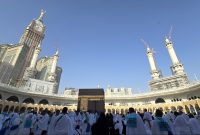 Pelatana Ka'bah di Masjidil Haram. Foto (Kemenag RI).