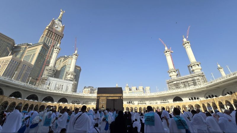 Pelatana Ka'bah di Masjidil Haram. Foto (Kemenag RI).
