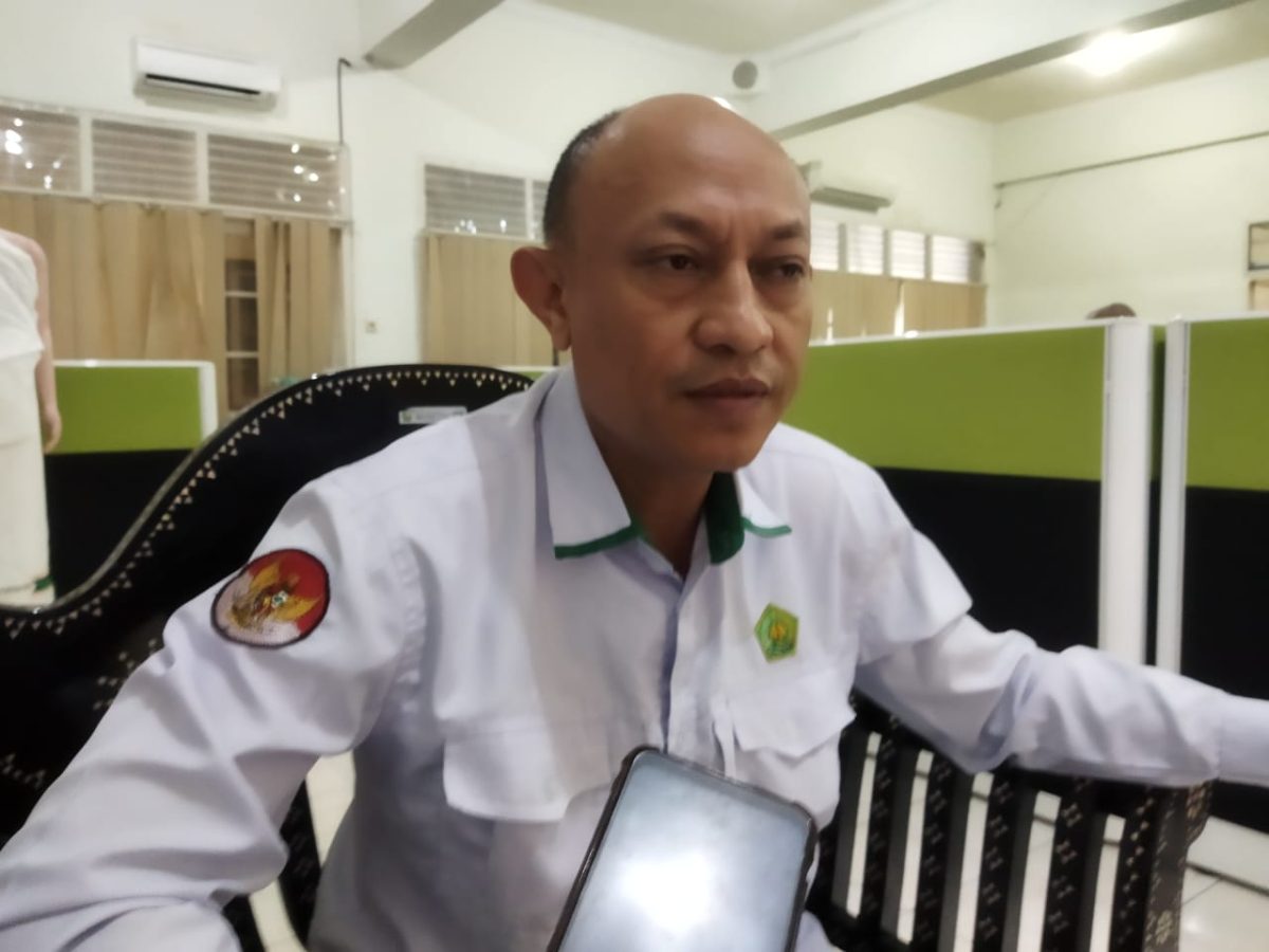 Ketua Tim Akomodasi, Transportasi dan Perlengkapan Haji Kemenag NTB, Ali Sahbana. Foto (Dedi Suhadi)