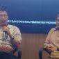 Ketua Majelis  Adat Sasak (MAS) Lalu Sajim Sastrawan bersama Direktur institut perempuan untuk perubahan sosial (inspirasi) NTB, Nurjanah saat bincang Kamisan di Kantor Gubernur, Kamis 26 Juni 2025. Foto (Dedi Suhadi)