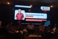 Bincang Kamisan, 26 Juni 2025 dengan narasumber Direktur Institut Perempuan untuk Perubahan Sosial (inspirasi) NTB, Nurjanah , Guru Besar Universitas Mataram (Unram), Prof. Galang Asmara. Foto (Dedi Suhadi/gontb).