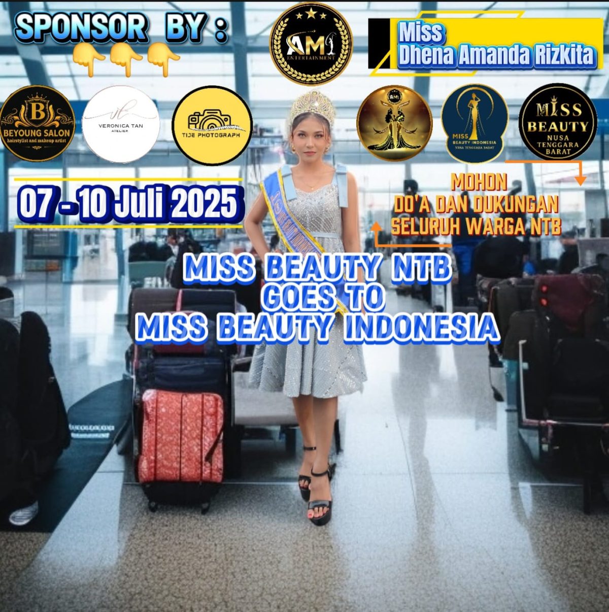 Dhena Amanda Rizkita. Foto (Doc.AMI Entertainment)