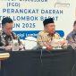 
Bupati Lombok Barat H. Lalu Ahmad Zaini (LAZ) saat menghadiri kegiatan Forum Group Discussion (FGD) Penataan Perangkat Daerah Kabupaten Lombok Barat di Ballroom Aruna Senggigi, Kecamatan Batulayar, Kamis 10 Juli 2025