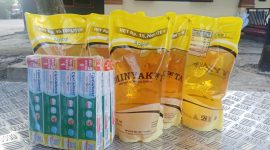 Barang yang diambil oleh terduga pelaku DR (23). Foto (Polresta Mataram).