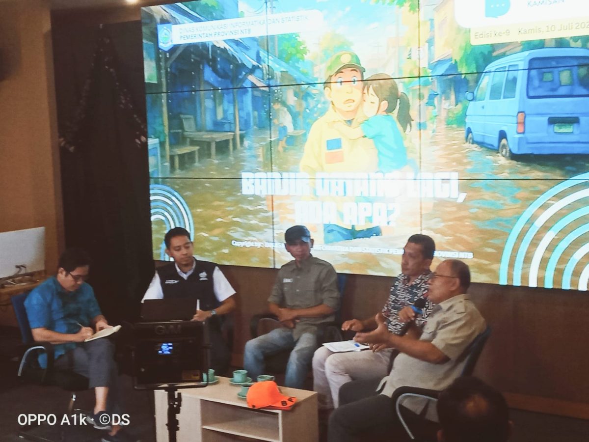 Bincang Kamisan di command center kantor Gubernur NTB, Kamis, 10 Juli 2025. Foto (DEdi Suhadi/gontb)