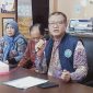 Kepala BNN NTB, Marjuki saat konferensi pers, Selasa 14 Juli 2025. Foto (Dedi Suhadi/gontb).