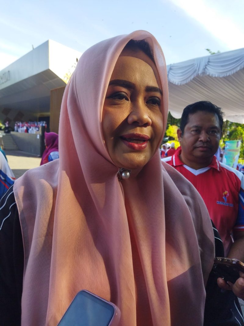 Wakil Gubernur NTB, Indah Dhamayanti Putri. Foto (Dedi Suhadi/gontb)