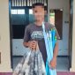 Terduga pelaku MRA (25), warga Kelurahan Dasan Cermen, Kecamatan Sandubaya, kembali harus berurusan dengan hukum setelah diduga melakukan aksi pencurian di sebuah sekolah dasar. Foto (Polresta Mataram).