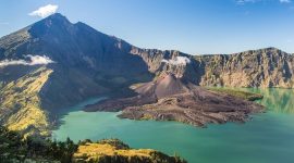 Foto Gunung Rinjani.