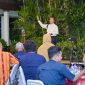 Gubernur NTB, Lalu Muhamad Iqbal saat menjamu Tim Assessor Unesco Global Geopark, Alain Petit dan Marekazu Onho di Pendopo Gubernur NTB, Selasa malam, 1 Juli 2025. Foto (Dedi Suhadi/gontb).