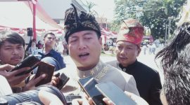 Gubernur NTB, Lalu Muhamad Iqbal usai upacara HUT Kemerdekaan, Minggu 17 Agustus 2025. Foto (Dedi Suhadi/gontb)