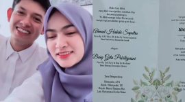 (Gita KDI) Baiq Gita Febiliyasni bersama calon suaminya Ahmad Hakiki Saputra. (Doc.Istimewa)