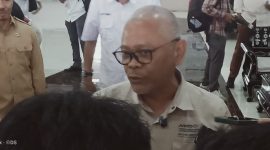 Direktur MGPA, Priandhi Satria usai rapat koordinasi di Gedung Sangkareang Kantor Gubernur NTB, Senin 15 September 2025.