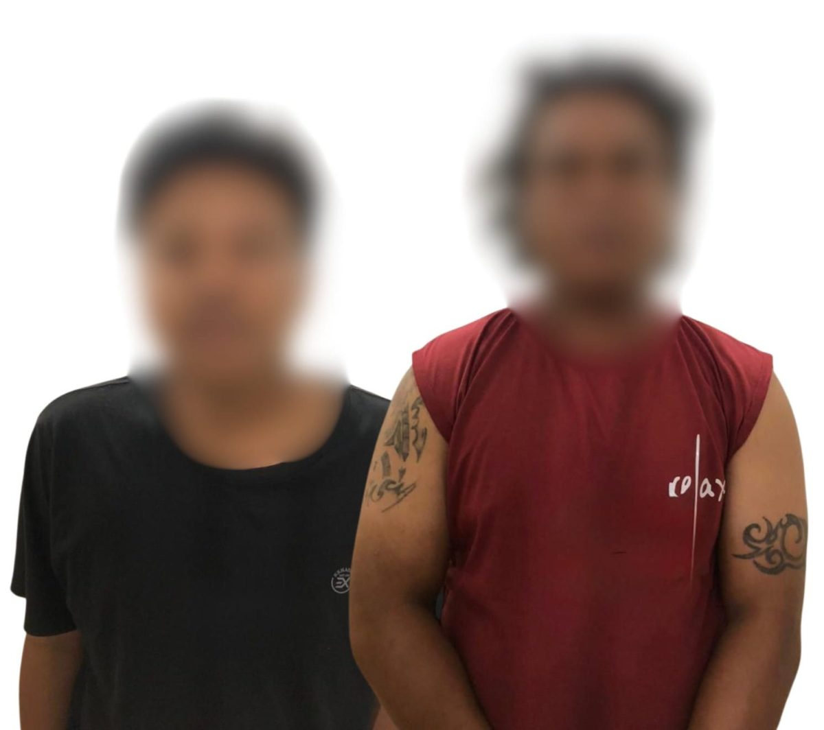 Dua terduga pelaku Curanmor inisial AT alias Eng asal Lombok dan AA alias One asal Bima berhasil diamankan pada Jumat dini hari (26/09/2025). Foto (Polresta Mataram)