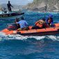 SAR Mataram saat melakukan pencarian kepada seorang pemancing, Mus Muliadi (50), warga Kembang Kuning, Narmada, ditemukan dalam kondisi meninggal dunia pada Minggu siang, 21 September 2025. Foto (SAR Mataram).