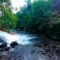 Aliran Sungai Pembangkit Listrik Tenaga Mikro Hidro (PLTMH) Santong, Lombok Utara. Foto (PLN NTB)