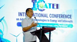 Gubernur Nusa Tenggara Barat (NTB) Lalu Muhamad Iqbal secara resmi membuka International Conference on Advanced Technologies in Energy and Informatics (ICATEI) 2025 yang digelar di Hotel Merumatta Senggigi, Rabu (22/10/2025). Foto (PLN NTB)