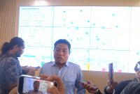 Dirut PT. Air Minum Giri Menang (Perseroda), Sudirman. Foto (Ramli/gontb)