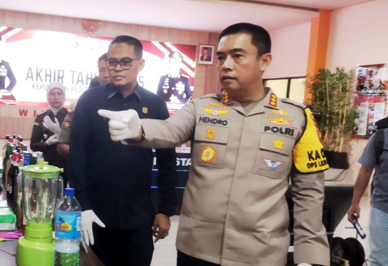 Kapolres Mataram, Kombes Pol Hendro Purwoko.