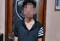 AZ terduga pelaku pencurian kipas angin di Masjid Darul Fakhur Lingkungan Dasan Sari, Kelurahan Kebun Sari, Kecamatan Ampenan Kota Mataram.