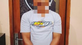 Terduga pelaku pencurian MU (28), warga Kelurahan Jempong Baru, Kecamatan Sekarbela, Kota Mataram,
