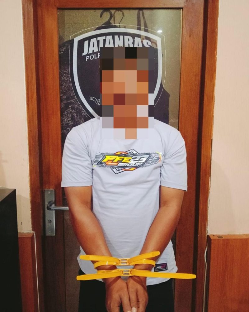 Terduga pelaku pencurian MU (28), warga Kelurahan Jempong Baru, Kecamatan Sekarbela, Kota Mataram,