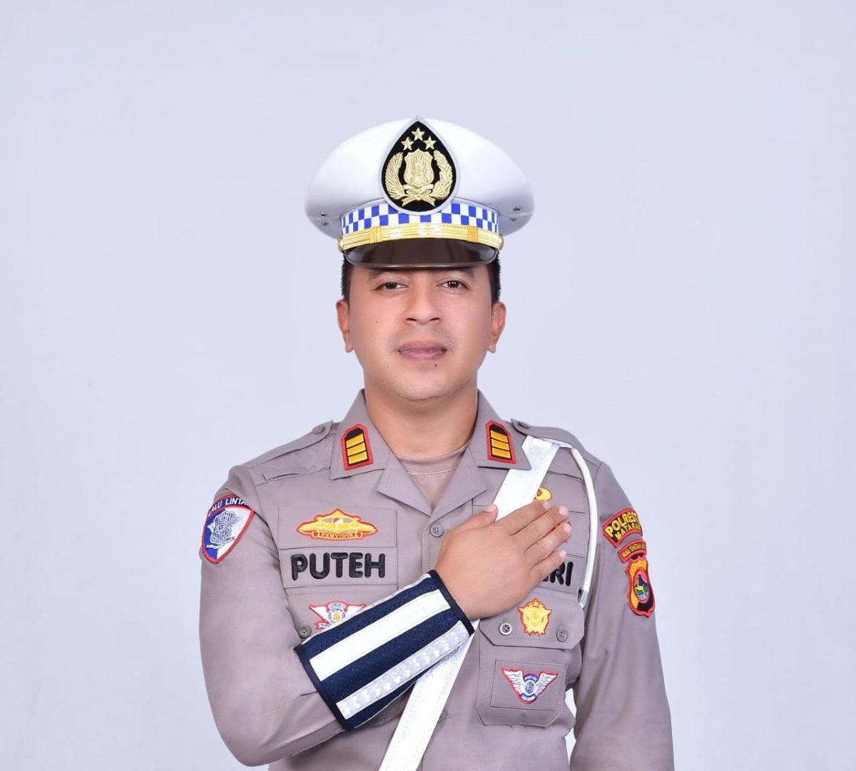 Kasat Lantas Polresta Mataram, AKP Muhamad Puteh Rinaldi, S.I.K., M.Sc.