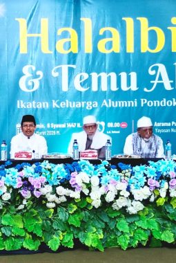 Halal Bi Halal di Nurul Hakim, Bupati LAZ Dorong Kolaborasi dan Kemandirian Pesantren