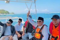 Bupati Lombok Barat, H. Lalu Ahmad Zaini (LAZ), melakukan pemantauan langsung terhadap pelaksanaan tradisi Lebaran Topat di sejumlah kawasan wisata unggulan di wilayah Kabupaten Lombok Barat, Sabtu (28/03/2026).