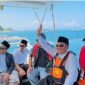 Bupati Lombok Barat, H. Lalu Ahmad Zaini (LAZ), melakukan pemantauan langsung terhadap pelaksanaan tradisi Lebaran Topat di sejumlah kawasan wisata unggulan di wilayah Kabupaten Lombok Barat, Sabtu (28/03/2026).