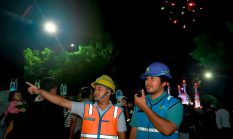 Listrik Andal Malam Idulfitri, Pawai Takbiran di Mataram Berjalan Meriah Penuh Cahaya