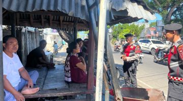 Patroli Sat Samapta Polresta Mataram Sasar Permukiman Dasan Agung, Antisipasi Gangguan Kamtibmas