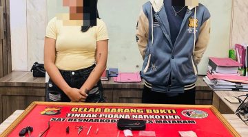 Dua Terduga di Gerebek di Ampenan Bersama 1.31 gram Sabu