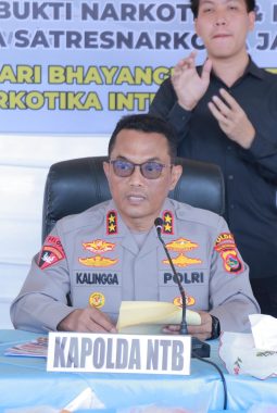 Polda NTB Ungkap 442 Kasus Narkoba dalam Enam Bulan, Kapolda Tegaskan “War On Drugs”