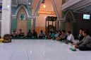 Antusias: Warga mengikuti kegiatan sosialisasi yang di gelar di Masjid Baiturrahman, Lingkungan Moncok Karya, Kelurahan Pajarakan Karya Kecamatan Ampenan, Kota Mataram, Rabu (1/7/2026). Foto (Lalu Sahid/GONTB)