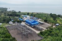 Tampak udara PLTMG Maumere berdaya mampu 4x10 MW yang kini mendeklarasikan implementasi B50. Foto (PLN Dwipantara)