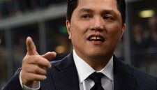 MILAN, ITALY - APRIL 03: President FC Internazionale Erick Thohir attends the Serie A match between FC Internazionale and Torino FC Milano at Stadio Giuseppe Meazza on April 3, 2016 in Milan, Italy. (Photo by Claudio Villa - Inter/FC Internazionale via Getty Images )
