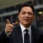 MILAN, ITALY - APRIL 03:  President FC Internazionale Erick Thohir attends the Serie A match between  FC Internazionale and Torino FC Milano at Stadio Giuseppe Meazza on April 3, 2016 in Milan, Italy.  (Photo by Claudio Villa - Inter/FC Internazionale via Getty Images )