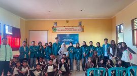 Foto bersama peserta sosialisasi Pernikahan Dini di SMAN 1 Praya Barat Daya Kecamatan Praya Barat Daya, Kabupaten Lombok Tengah, Sabtu (8/8/2026). Foto (Doc.KKP UIN Mataram)
